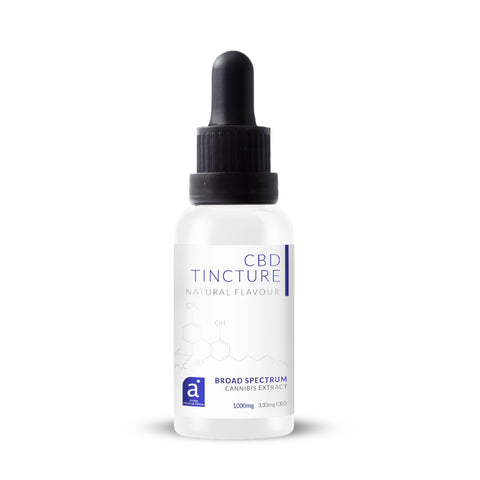 CBD Tincture - Broad Spectrum Cannabis Extract 30ml (Glass Bottle)